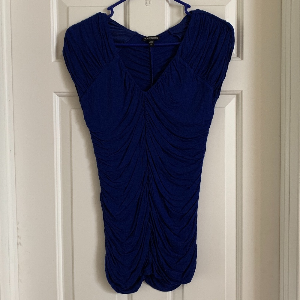 Beautiful Royal Blue Blouse from Express